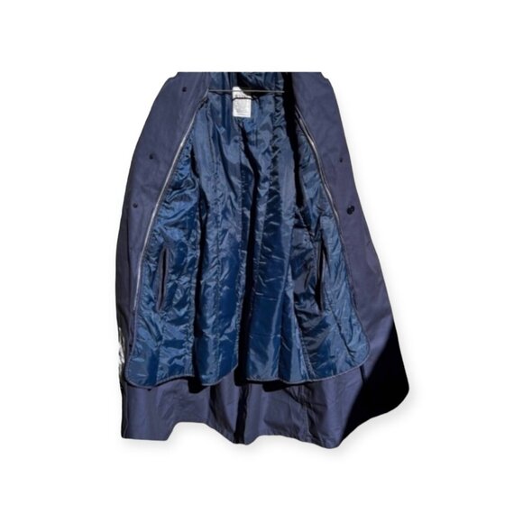 🌻Conversion Air Force Blue All-Weather Military Trench Coat Size 42XL - Picture 8 of 10